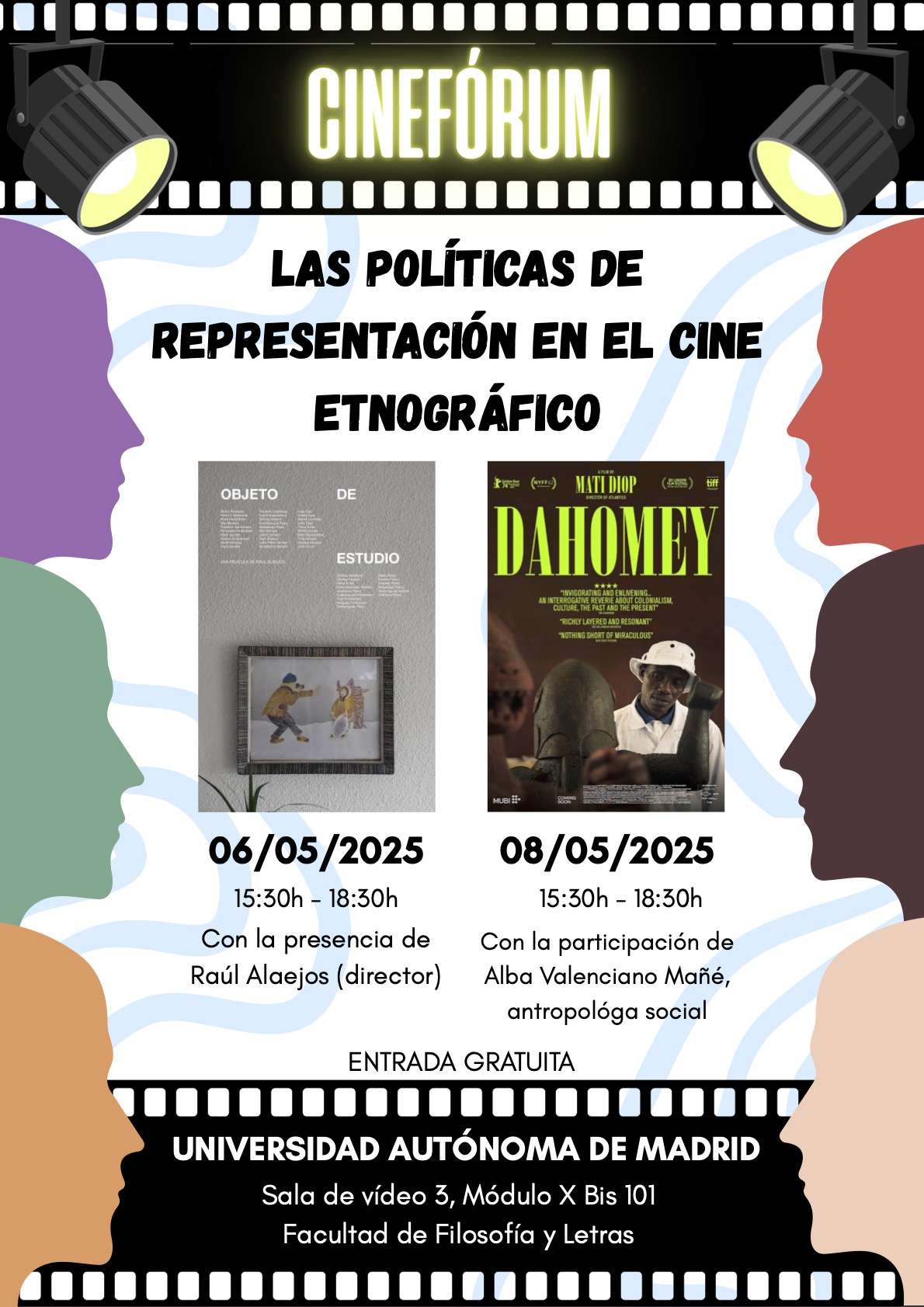 CINEFÓRUM - Las políticas de representación en el cine etnográfico
